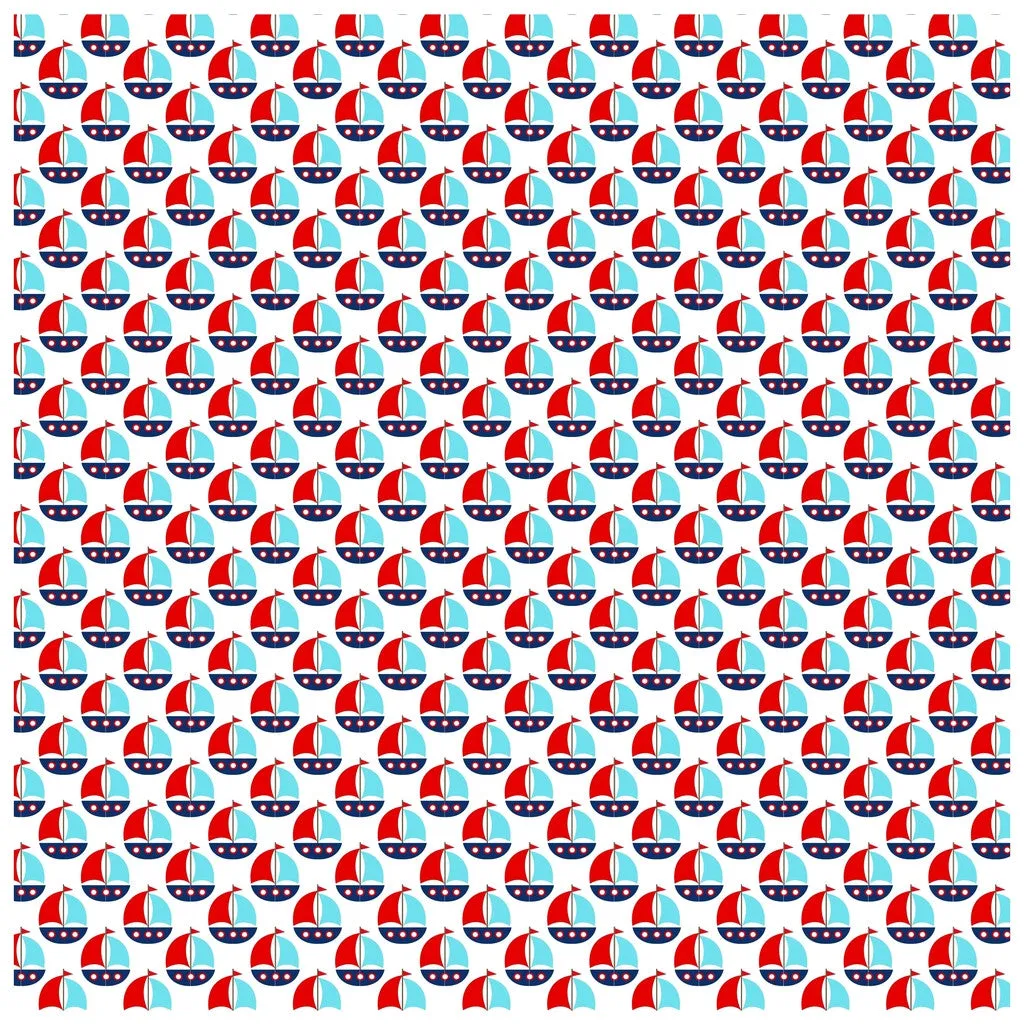 Pirate Nautical Boys Heat Transfer Vinyl Sheet