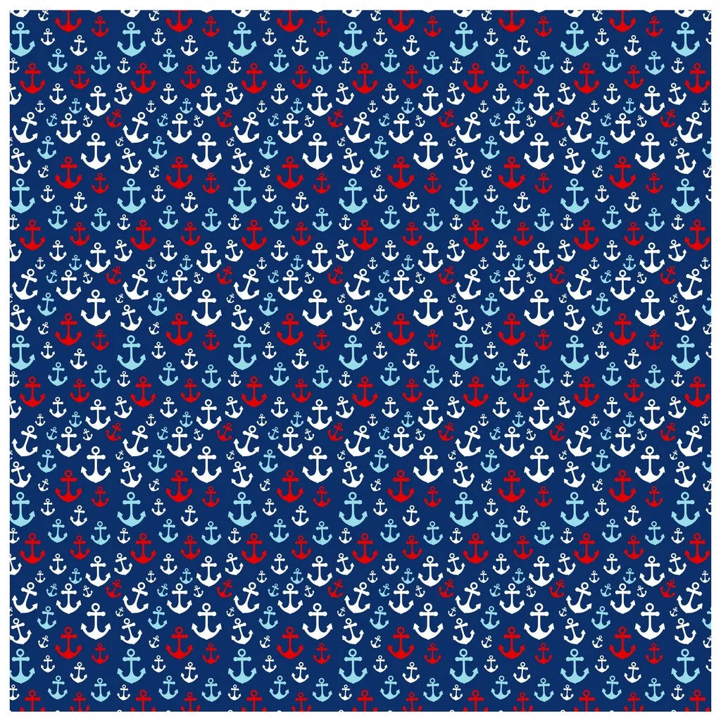 Pirate Nautical Boys Heat Transfer Vinyl Sheet
