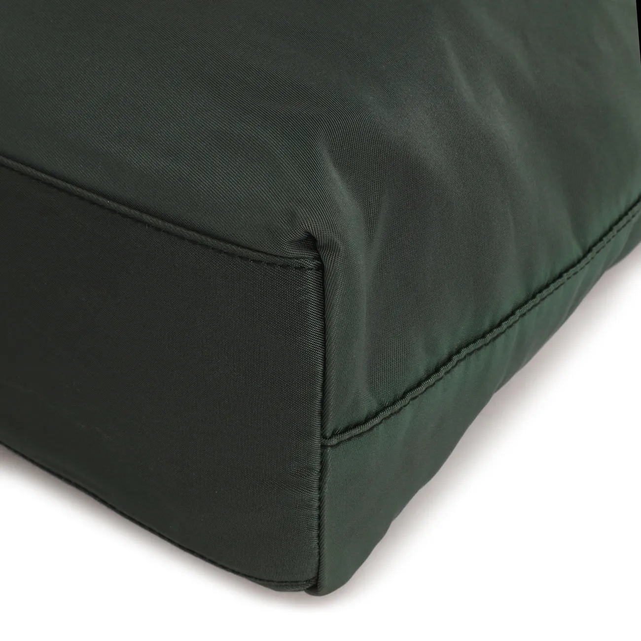Prada Green Tessuto Nylon City Tote