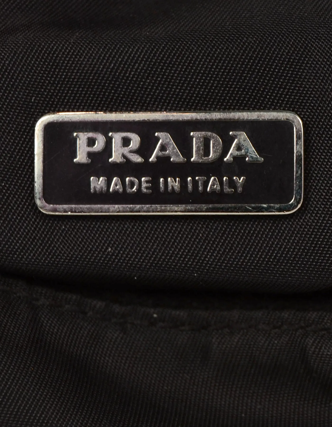 Prada Vintage Brown Nylon Mini Handbag