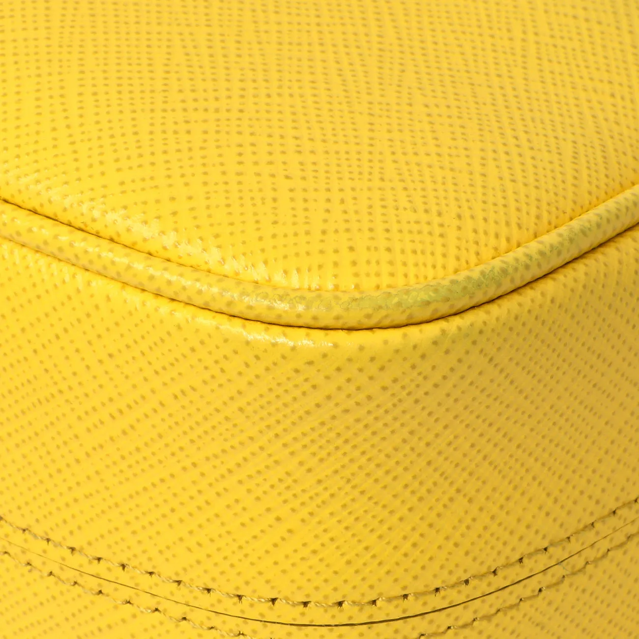Prada Yellow Saffiano Re-Edition 2005 Shoulder Bag