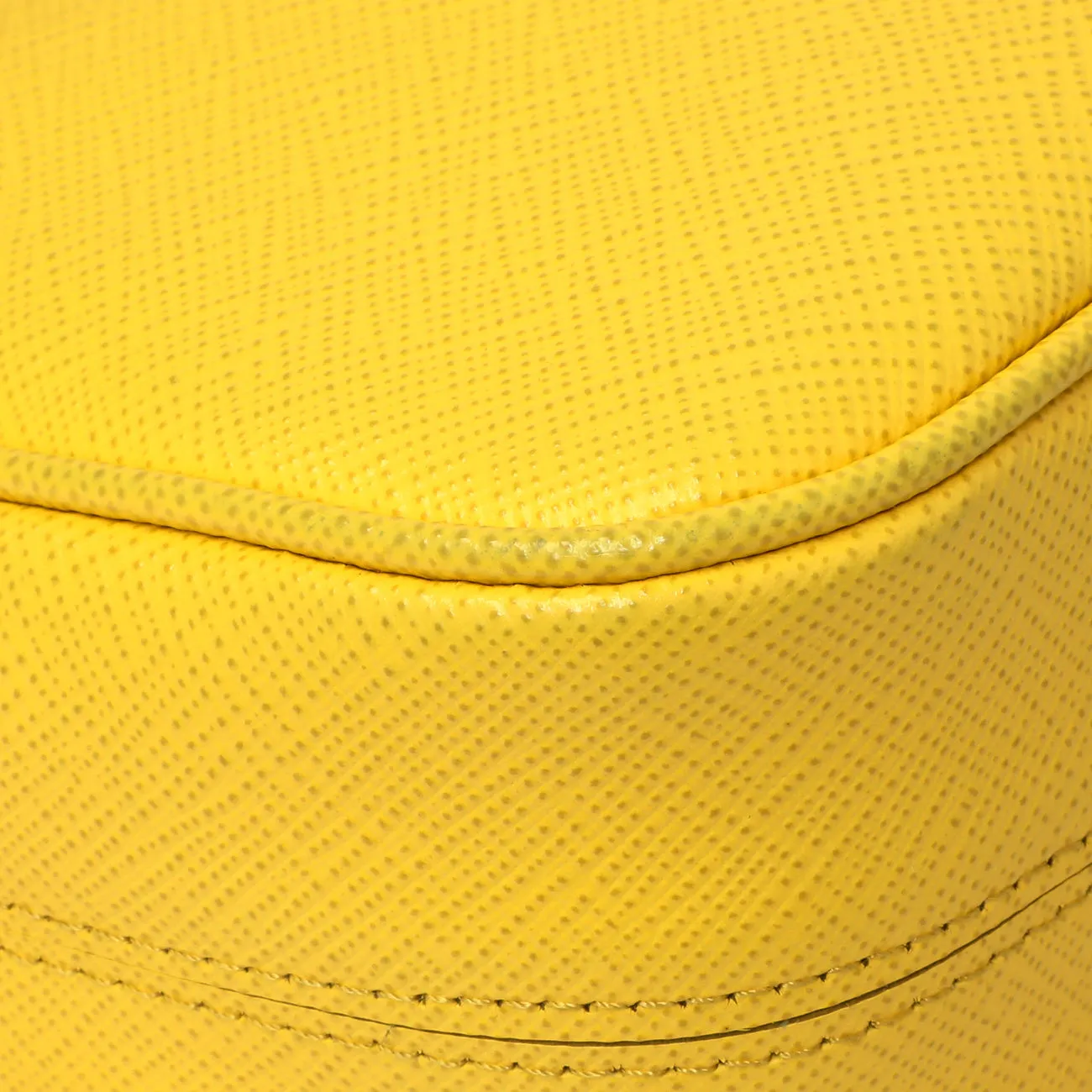 Prada Yellow Saffiano Re-Edition 2005 Shoulder Bag