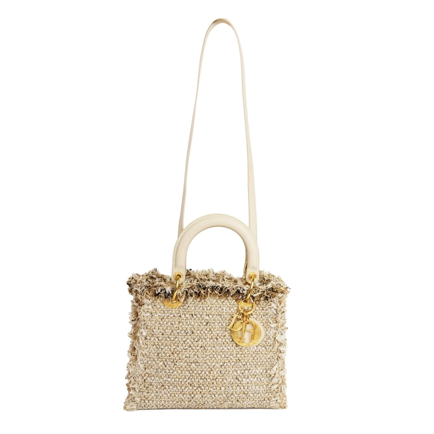 Pre-Owned Christian Dior Special Edititon Medium Lady Dior