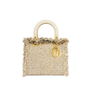 Pre-Owned Christian Dior Special Edititon Medium Lady Dior