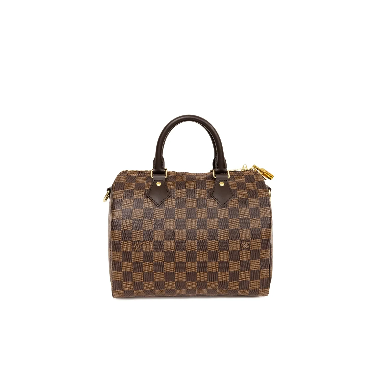 Pre-Owned Louis Vuitton Damier Ebene Speedy Bandouliere 25