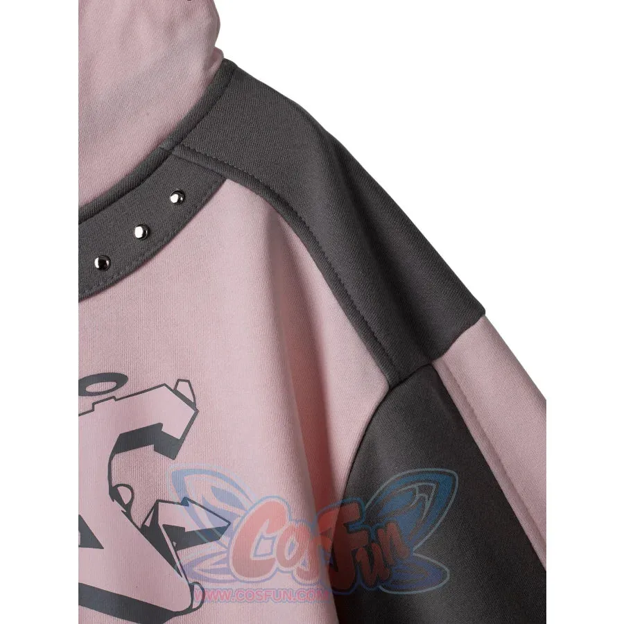 【PRE-SALE】COSFUN Original Dreamy Melody Pink Cosplay Full Zip Hoodie A00007