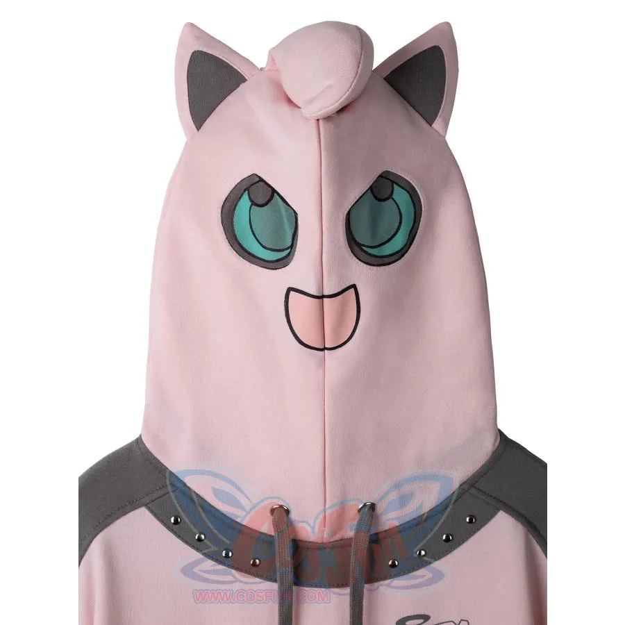 【PRE-SALE】COSFUN Original Dreamy Melody Pink Cosplay Full Zip Hoodie A00007