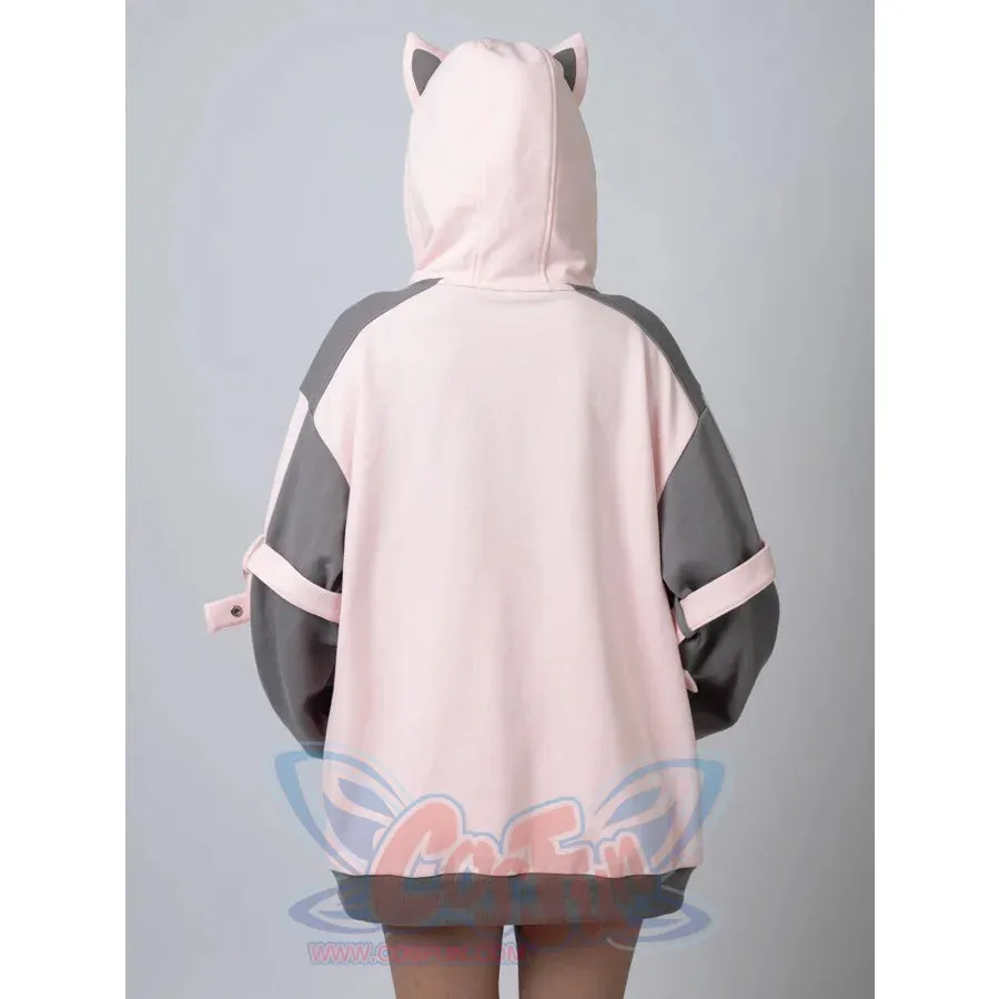 【PRE-SALE】COSFUN Original Dreamy Melody Pink Cosplay Full Zip Hoodie A00007