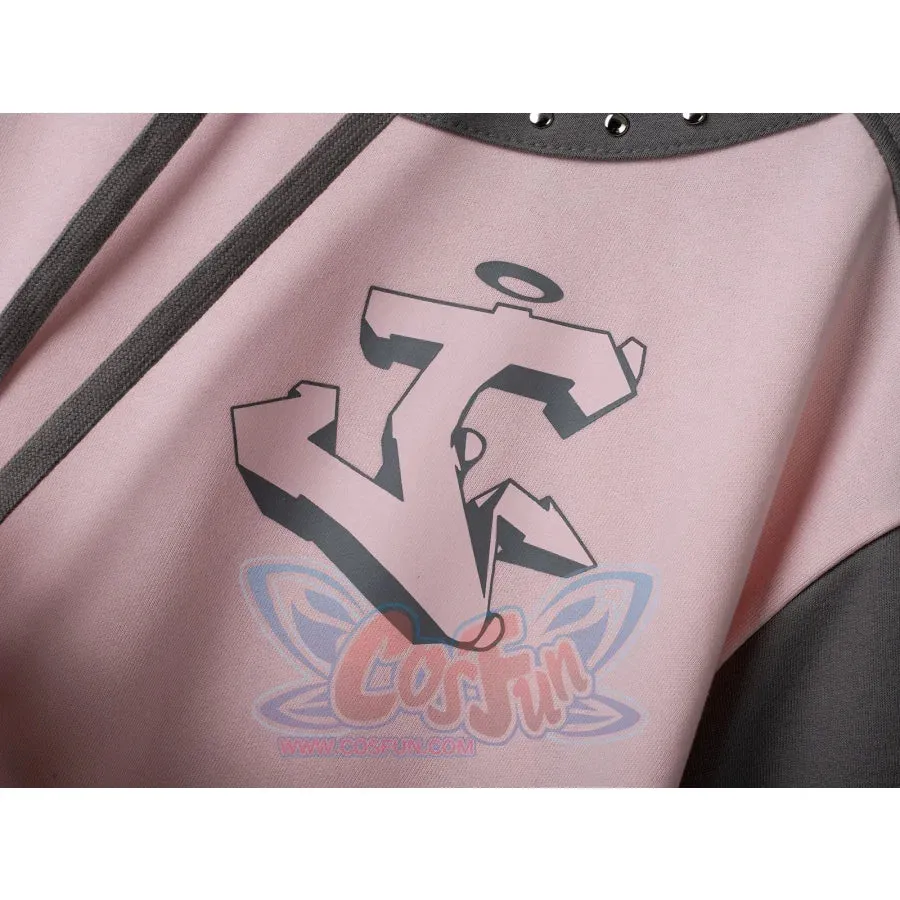 【PRE-SALE】COSFUN Original Dreamy Melody Pink Cosplay Full Zip Hoodie A00007