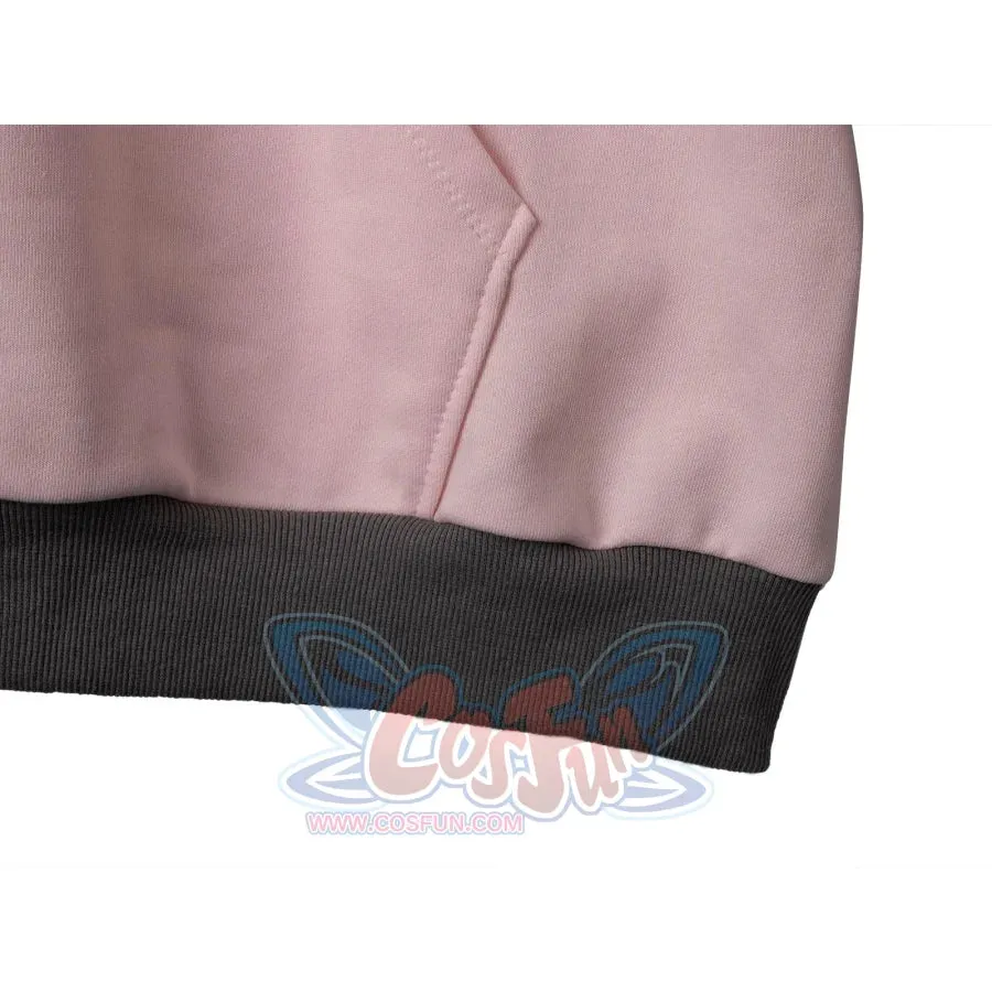 【PRE-SALE】COSFUN Original Dreamy Melody Pink Cosplay Full Zip Hoodie A00007