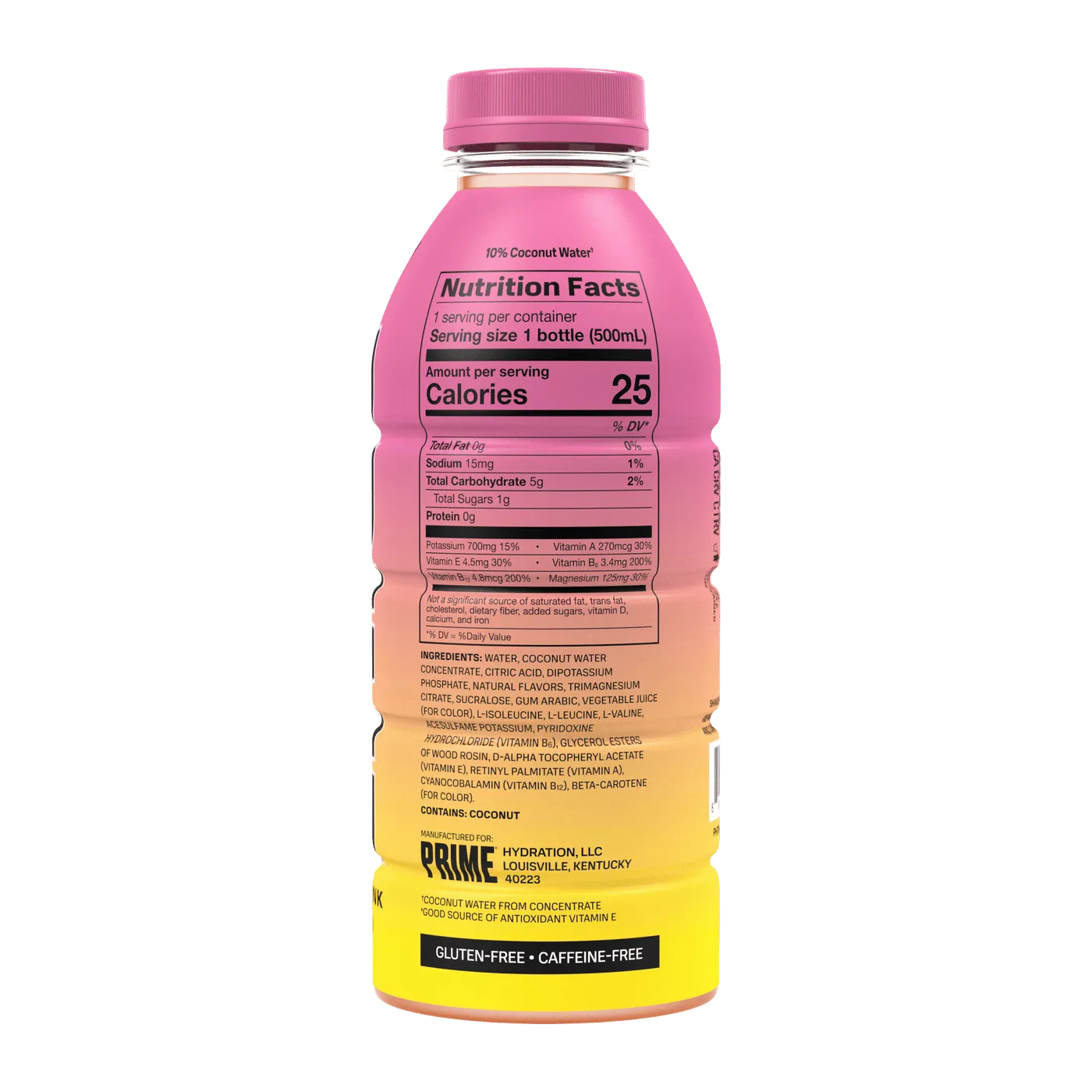 Prime Hydration Strawberry Banana 500ml