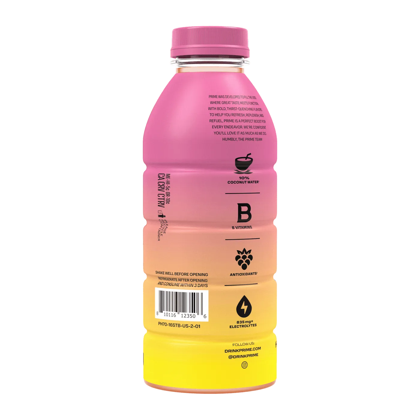 Prime Hydration Strawberry Banana 500ml