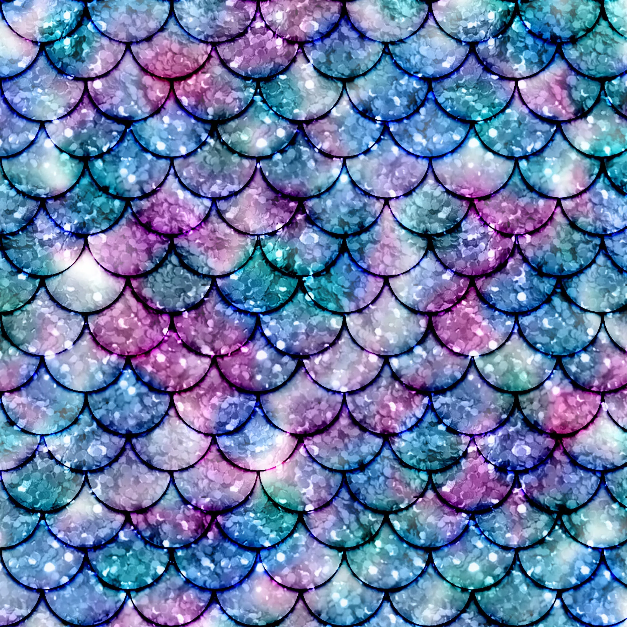 Printed Vinyl,Patterned Vinyl,HTV Prints,Vinyl Print,sheet size 12"x12'',Adhesive Vinyl Sheet,Vinyl Sheet,Mermaid Tail Pattern Vinyl SKU 0168