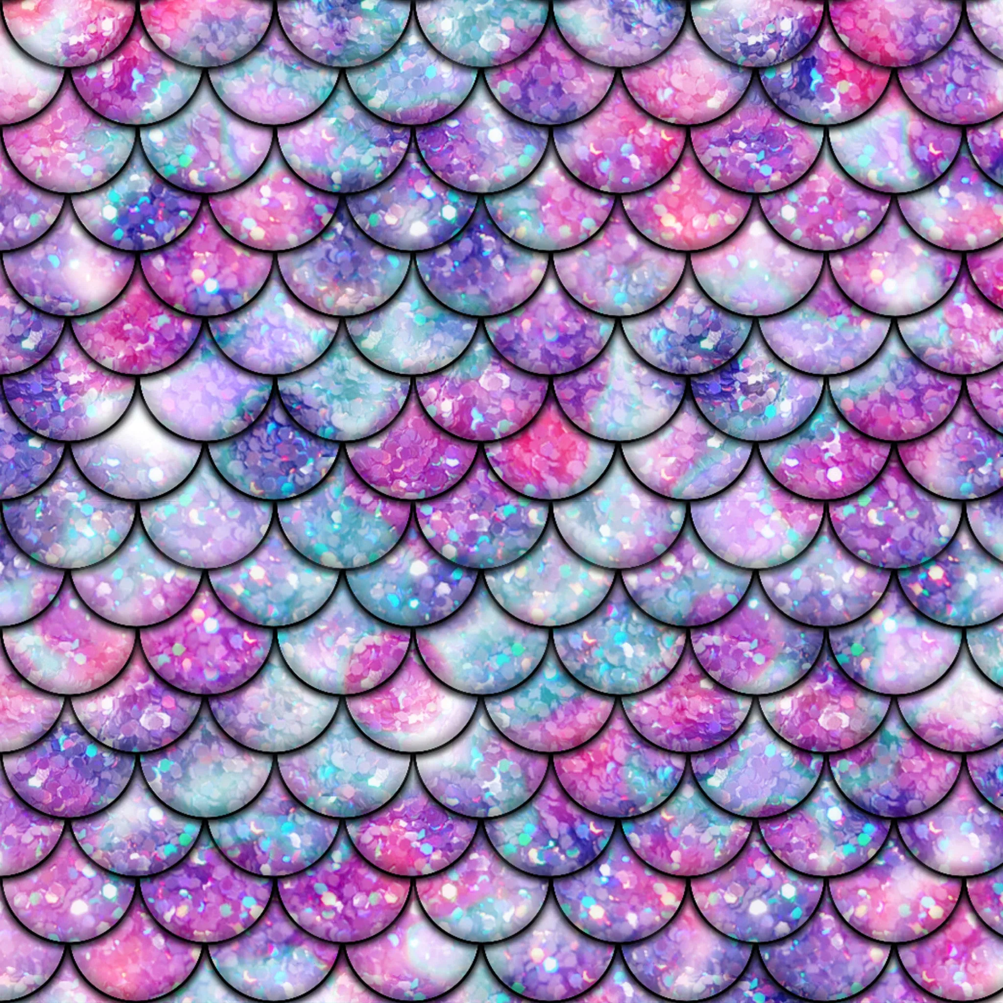 Printed Vinyl,Patterned Vinyl,HTV Prints,Vinyl Print,sheet size 12"x12'',Adhesive Vinyl Sheet,Vinyl Sheet,Mermaid Tail Pattern Vinyl SKU 0168