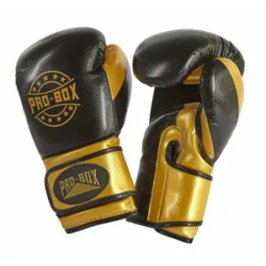 PRO BOX JUNIOR CHAMP SPAR VELCRO-BLACK/GOLD