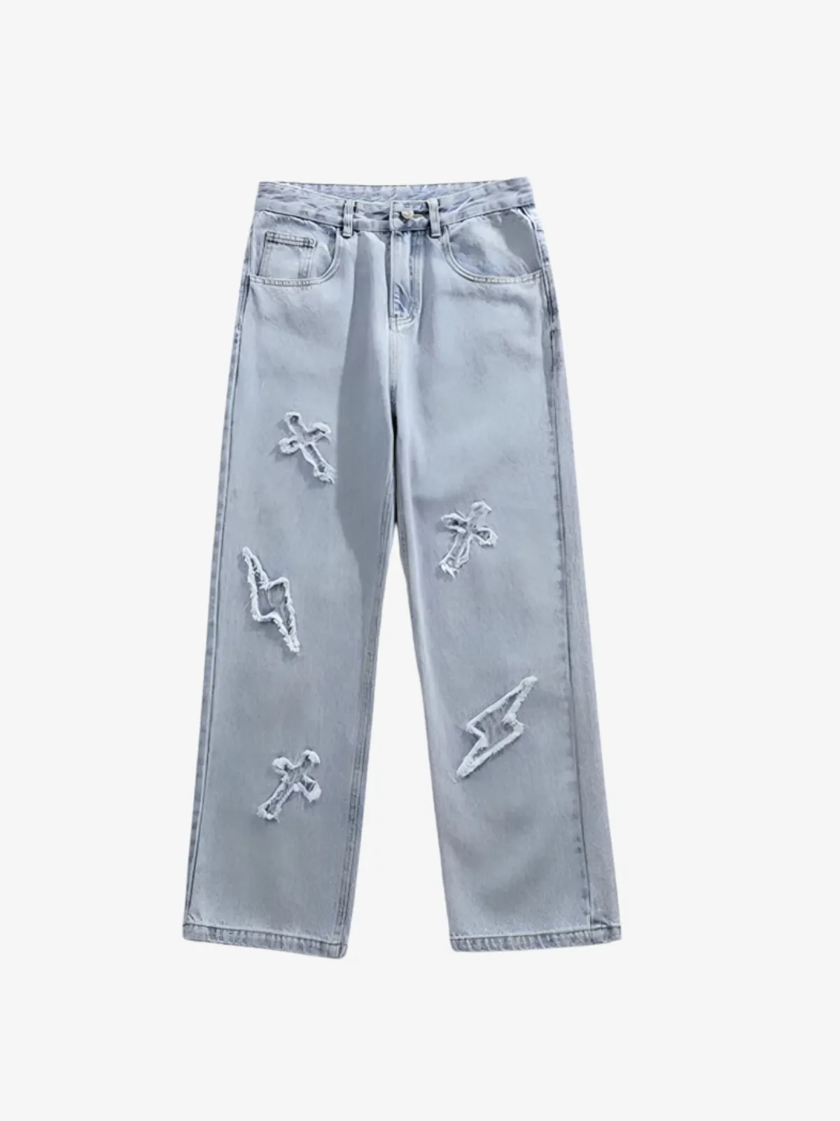 PUFF CROSS JEANS