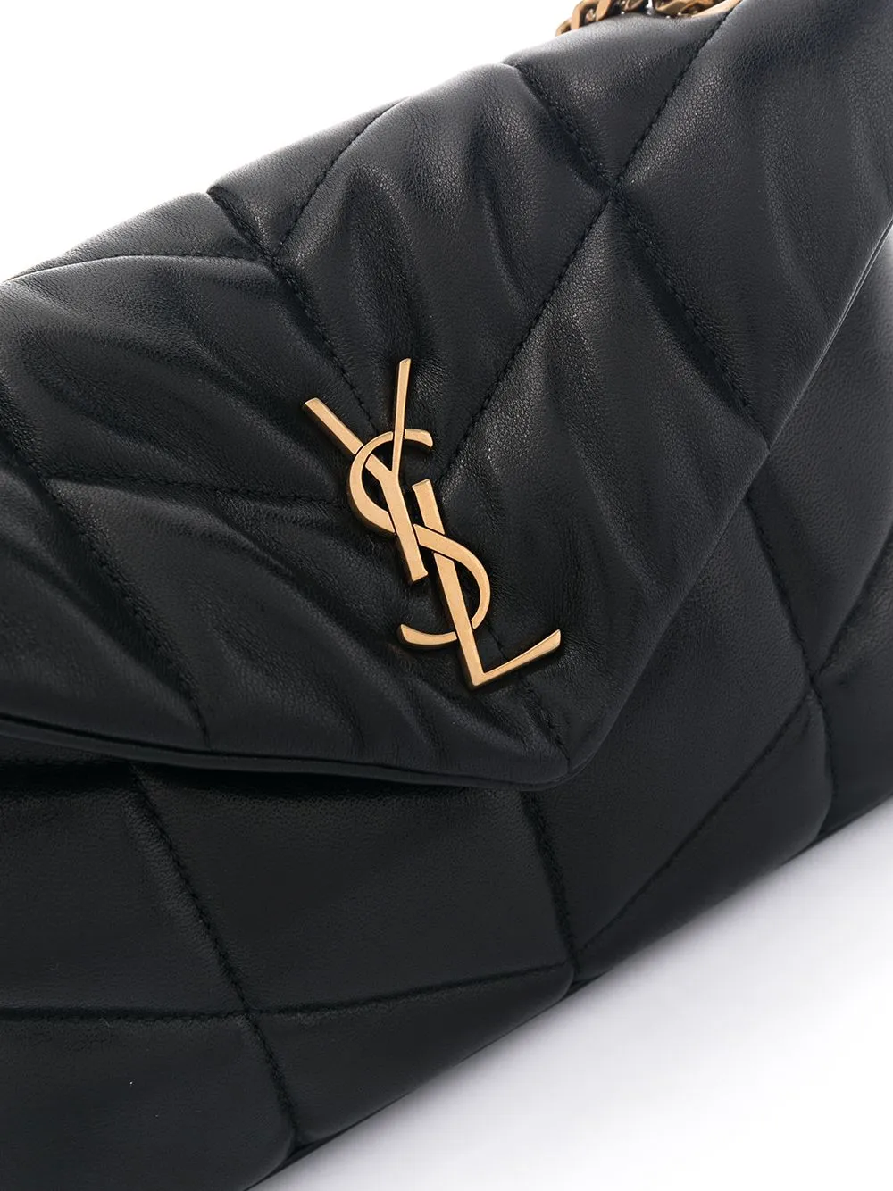 Puffer toy leather shoulder bag