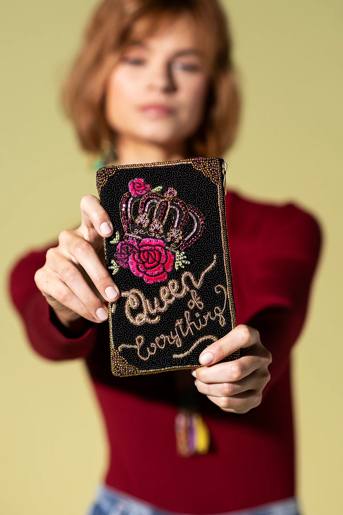 Queen of Everything Crossbody Phone Bag