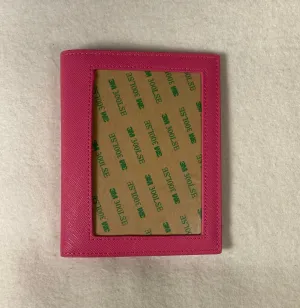 Rachel Barri Self-Finishing Passport Cover-Pink
