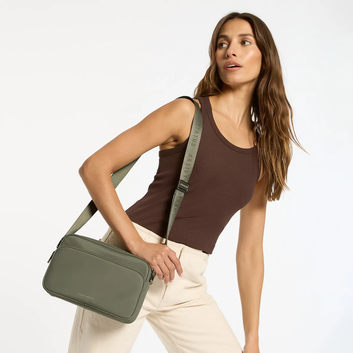 Rani Recycled Bag - Olive