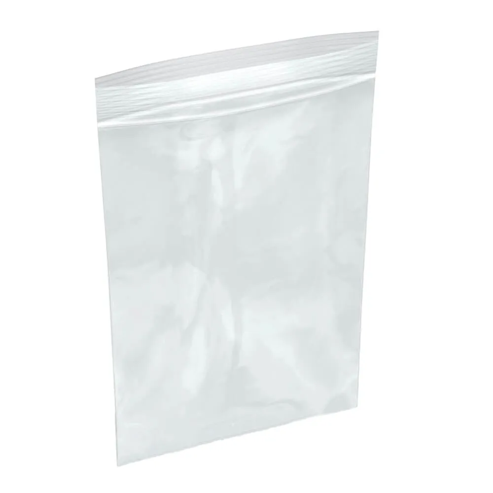 Reclosable Poly Bags - 4" x 6" - 4 Mil - 1,000 / Box - 2,000 / Case
