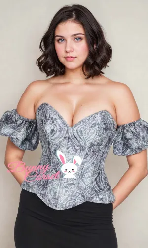 Reness Corset with Detachable Sleeves