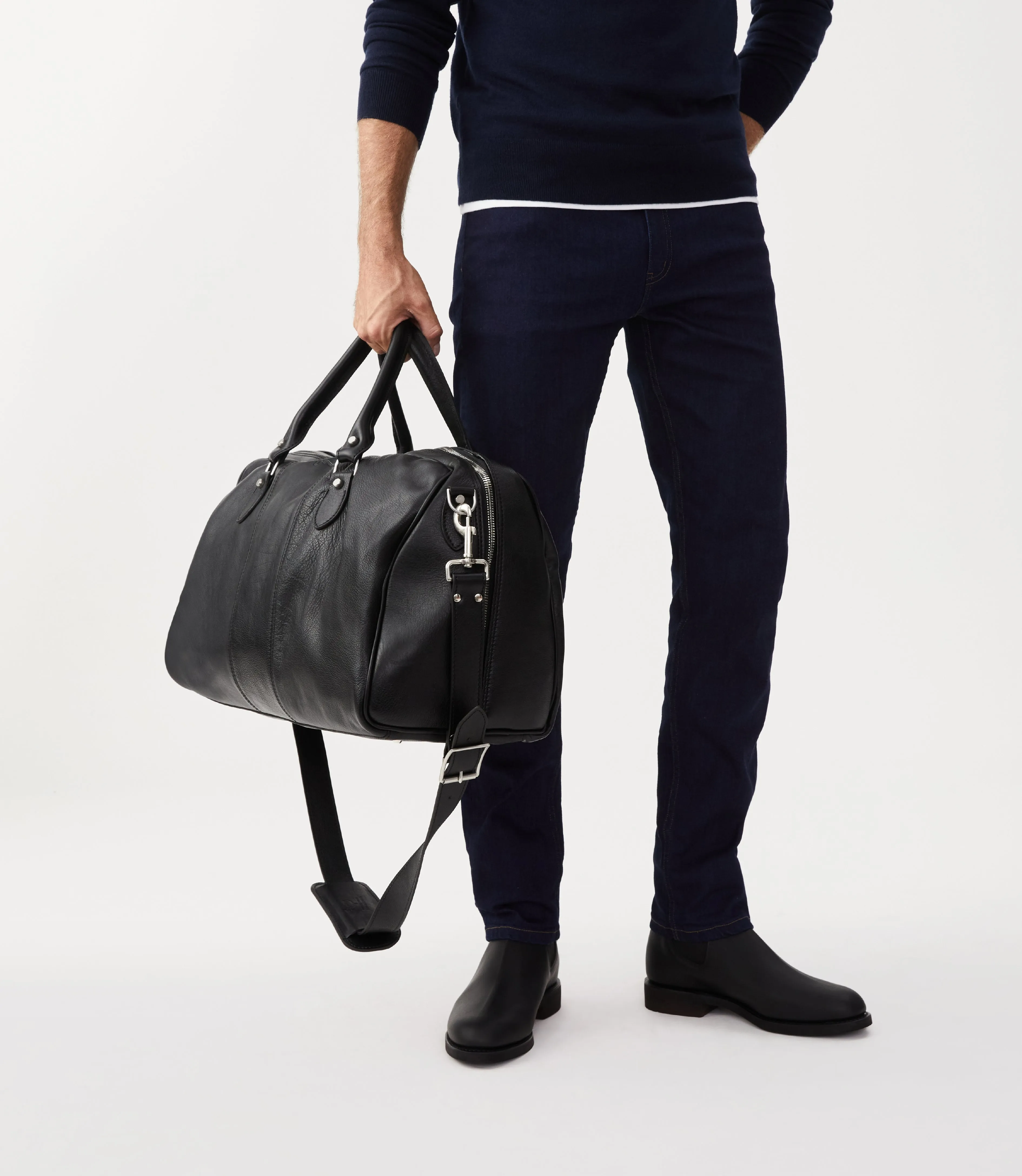 R.M. Williams Saddler Duffle Bag - Black