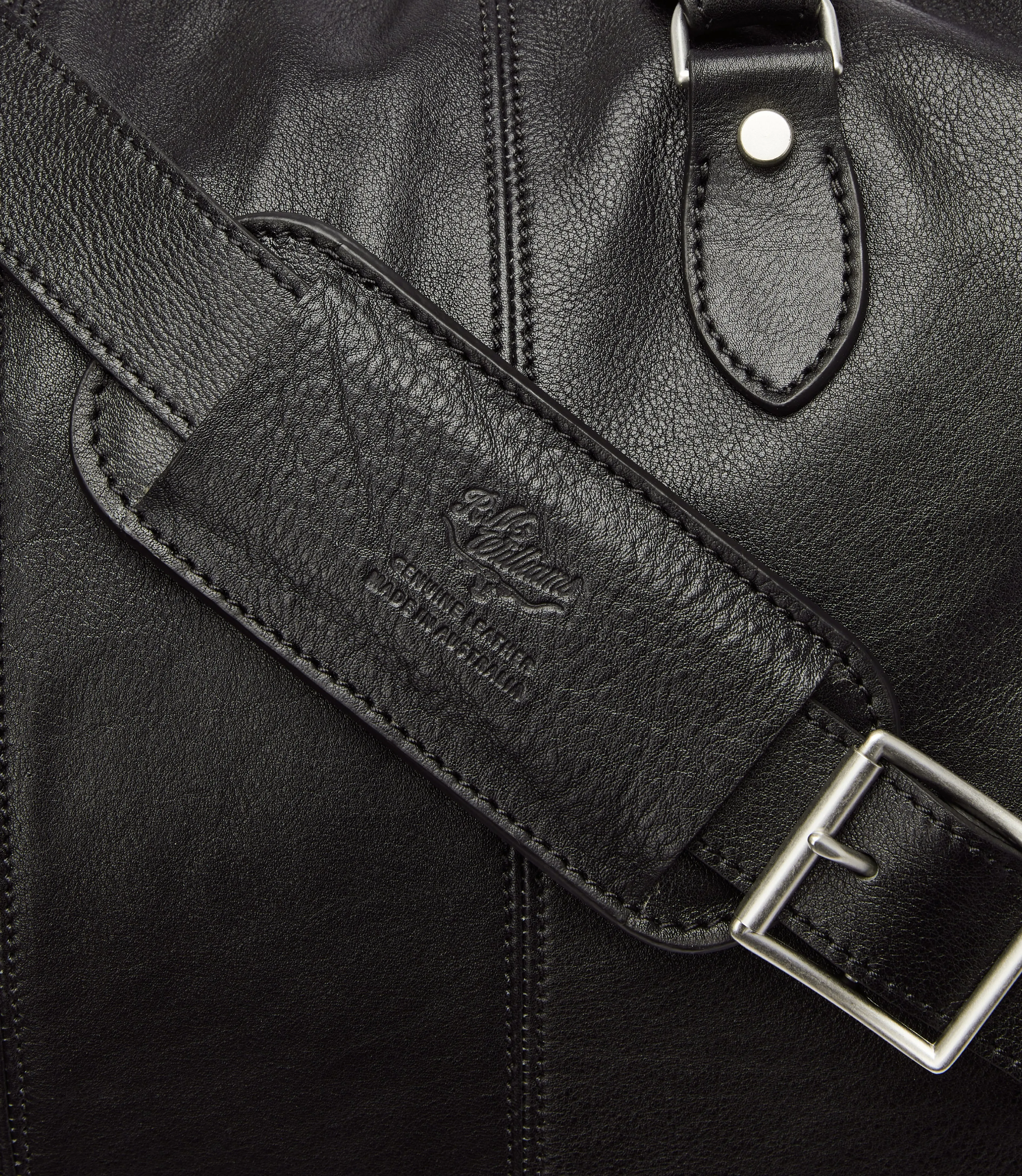 R.M. Williams Saddler Duffle Bag - Black