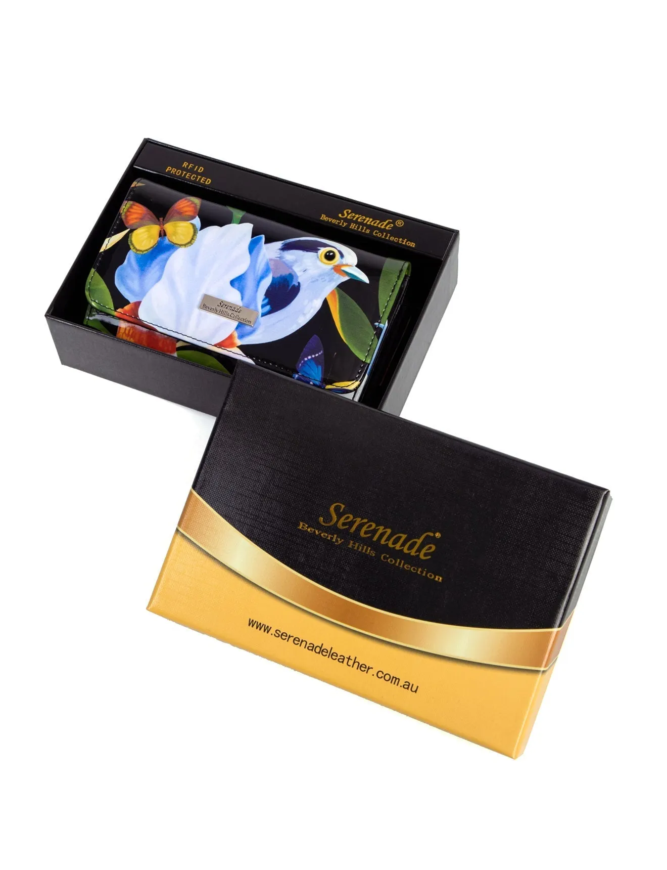 ROBYN MED LEATHER RFID WALLET- WSN6502- SALE