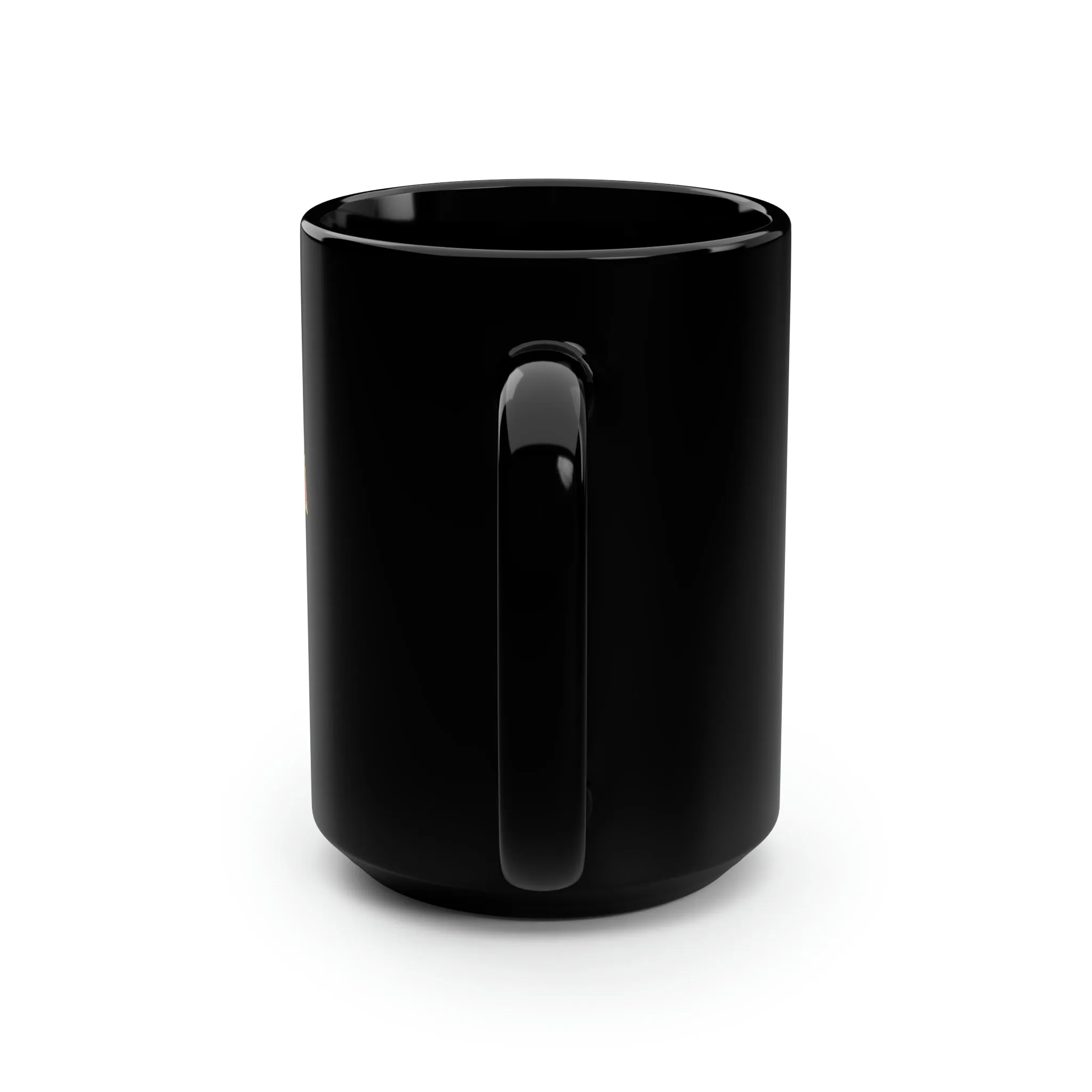 Rock N Roll Soul Black Mug, 15oz