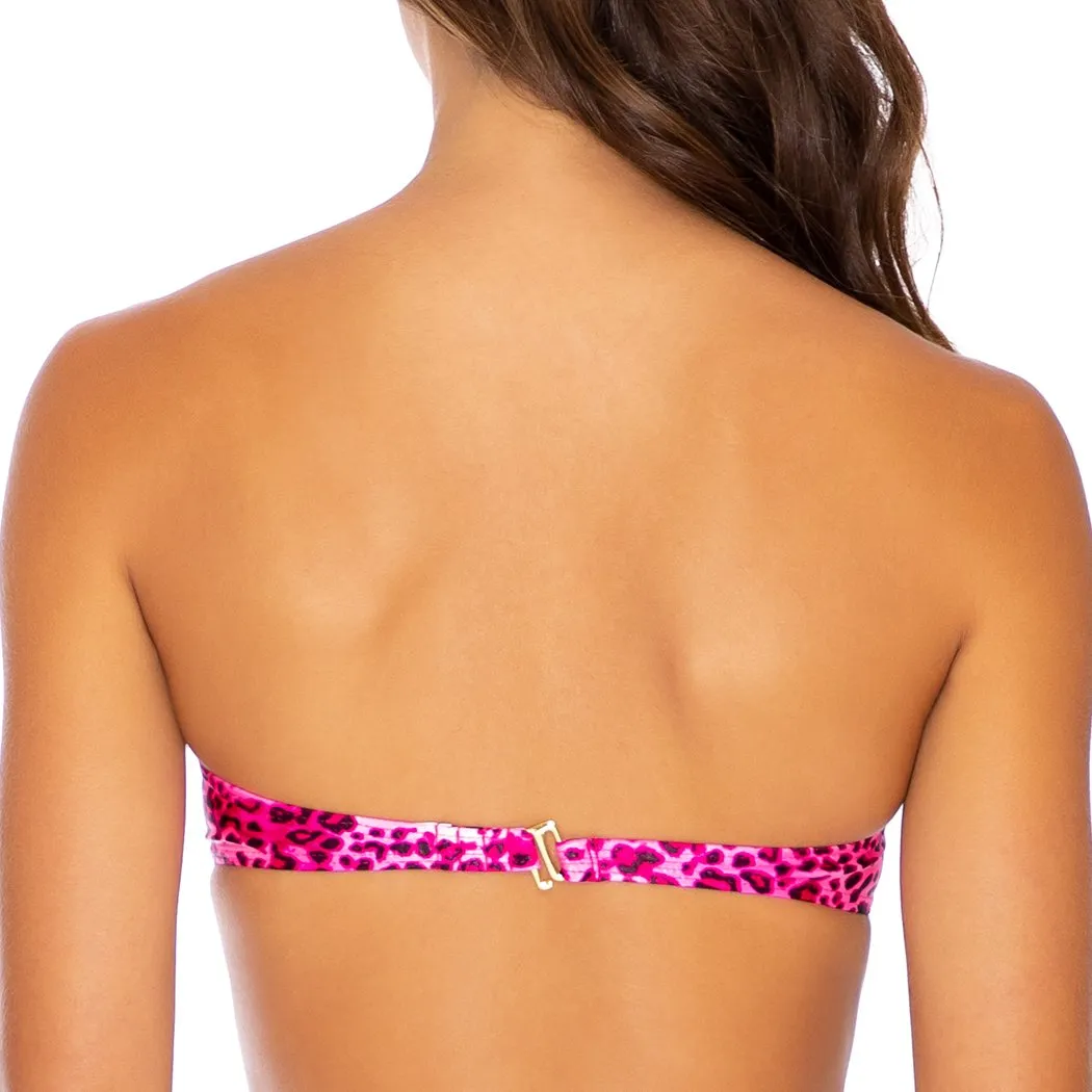 ROCKSTAR - Underwire Push Up Bandeau Top