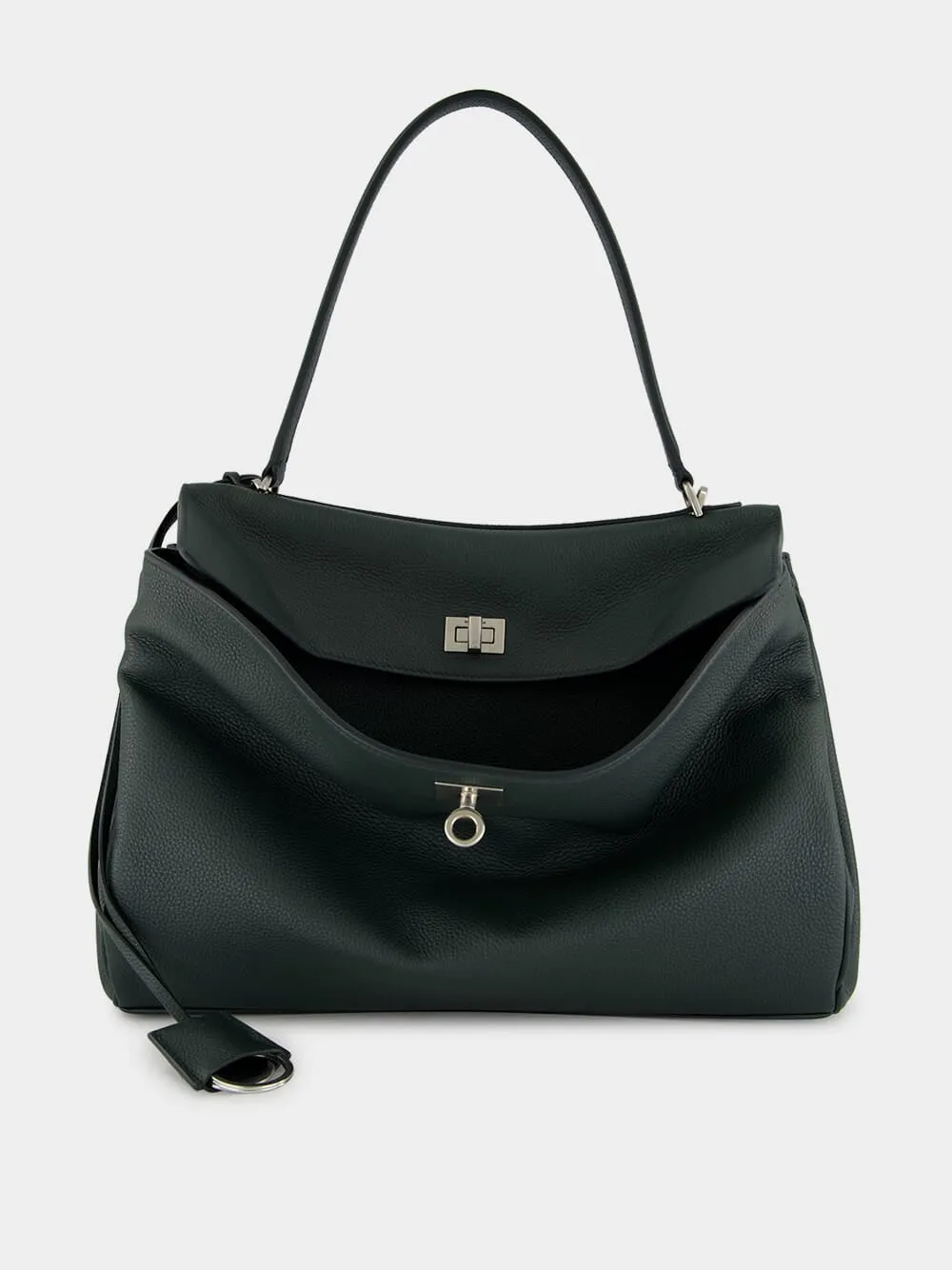 Rodeo Medium Handbag in Pine Green