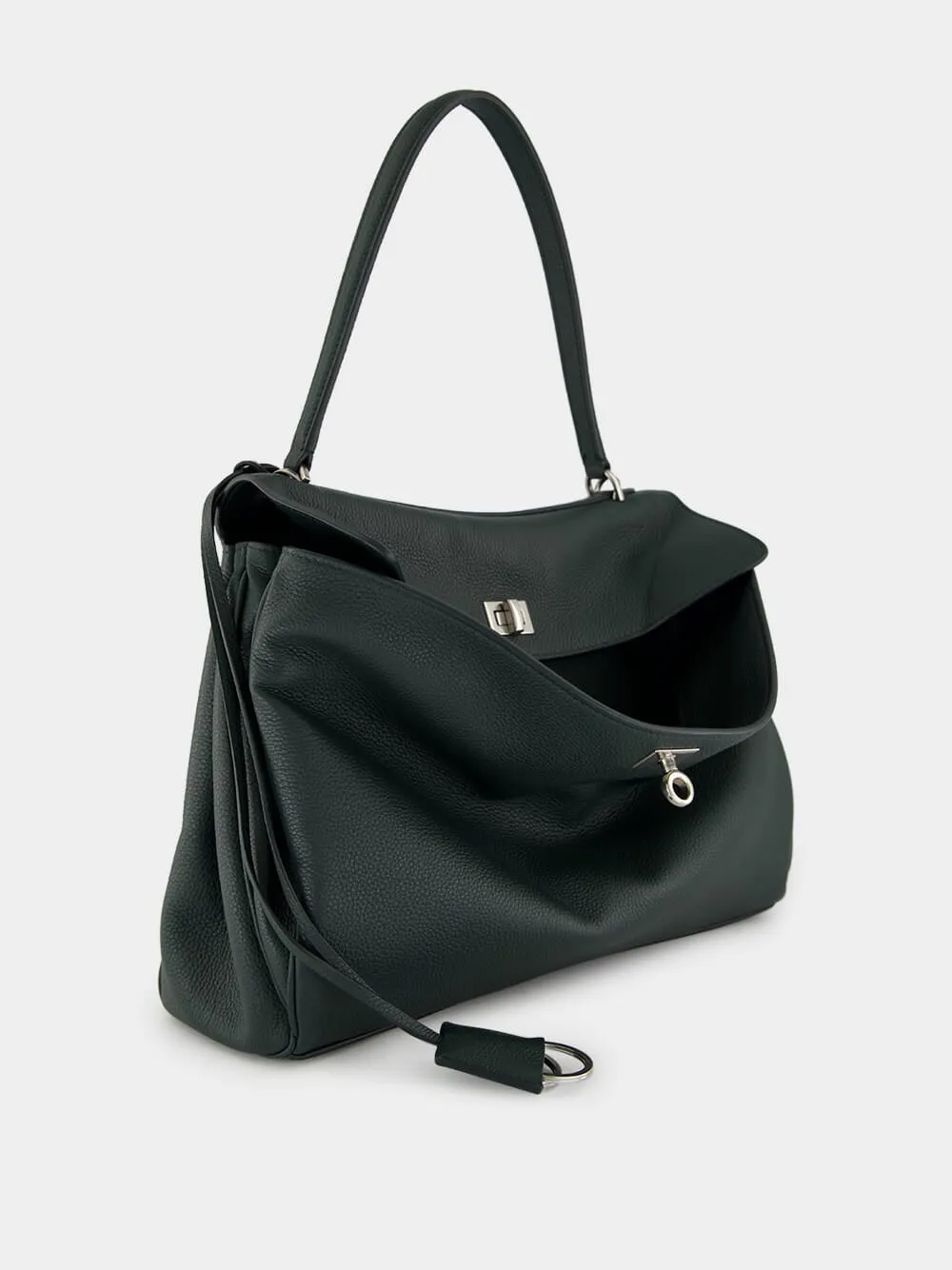 Rodeo Medium Handbag in Pine Green