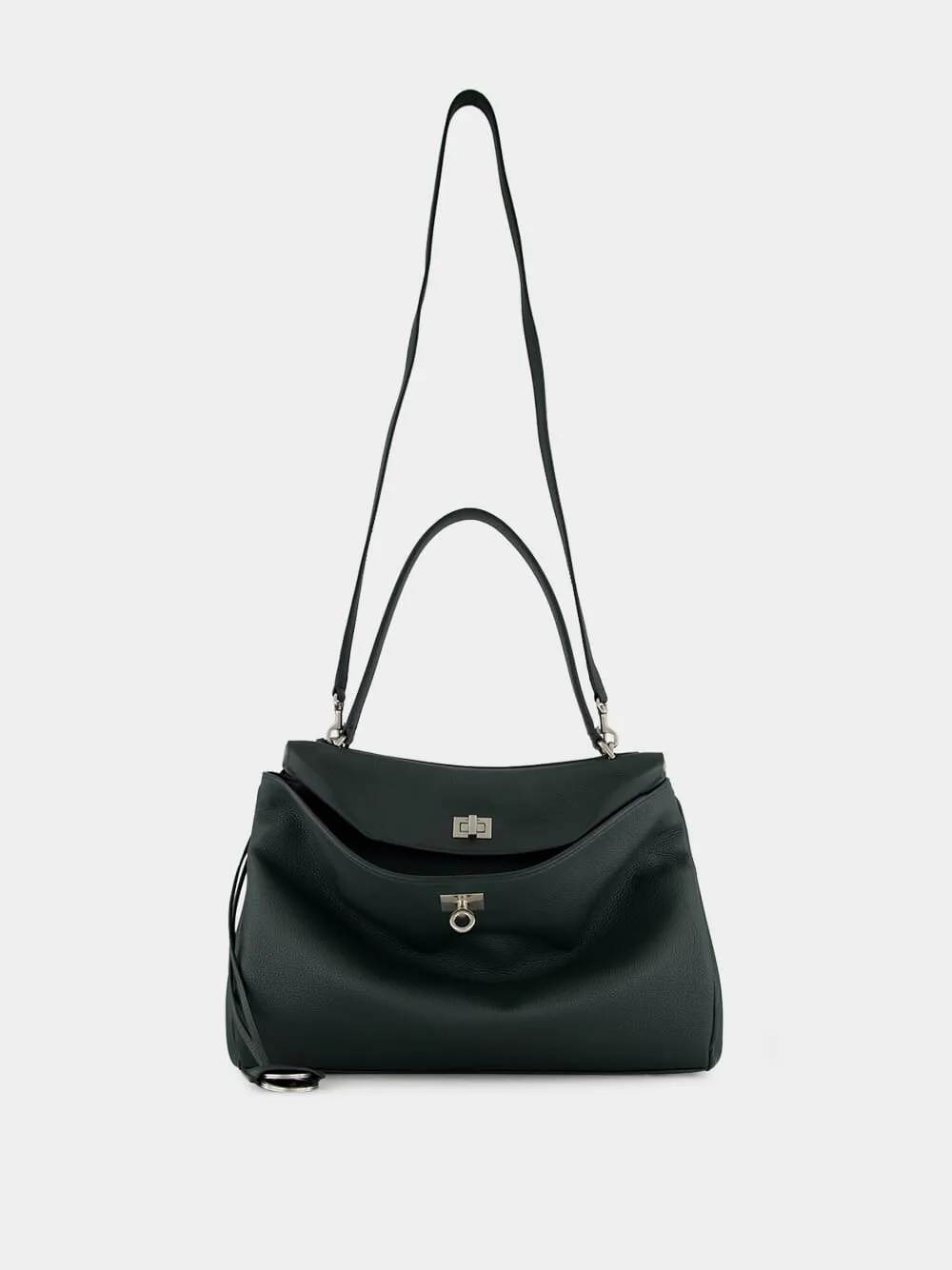 Rodeo Medium Handbag in Pine Green