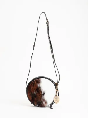 round bag - dappled nero