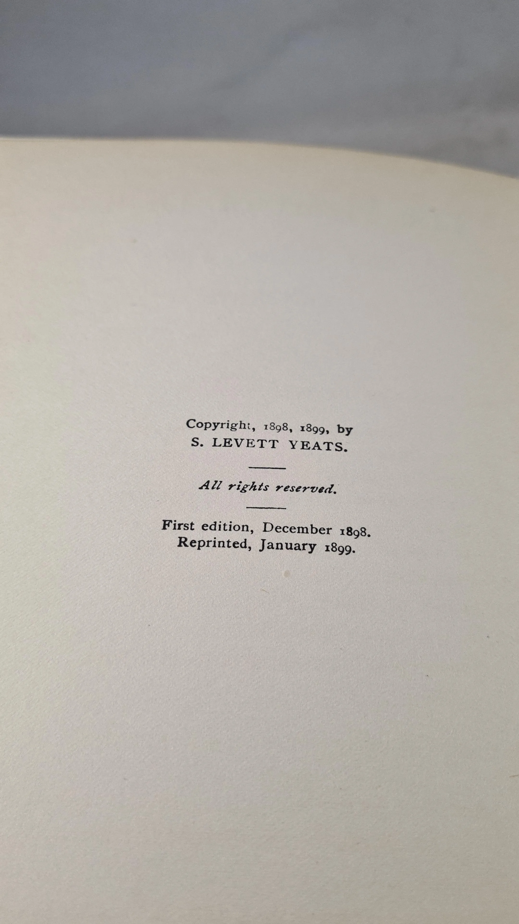 S Levett Yeats - The Heart of Denise & other tales, Longmans, 1899