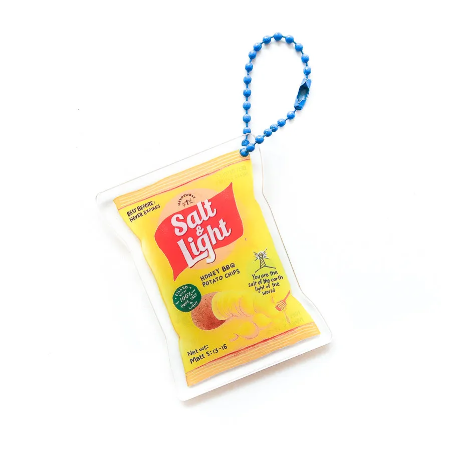 Salt & Light Chips {Acrylic Keychain}