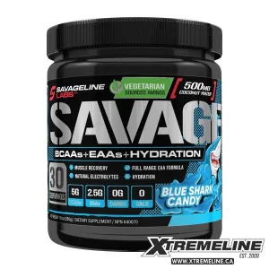 Savage Line Labs BCAAs   EAAs   Hydration, 30 Servings