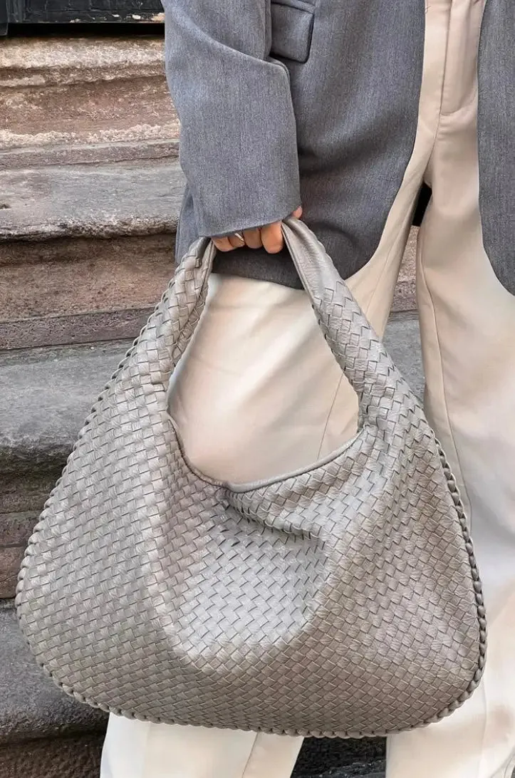 Season prestige Womens  Woven Shoulder handBag