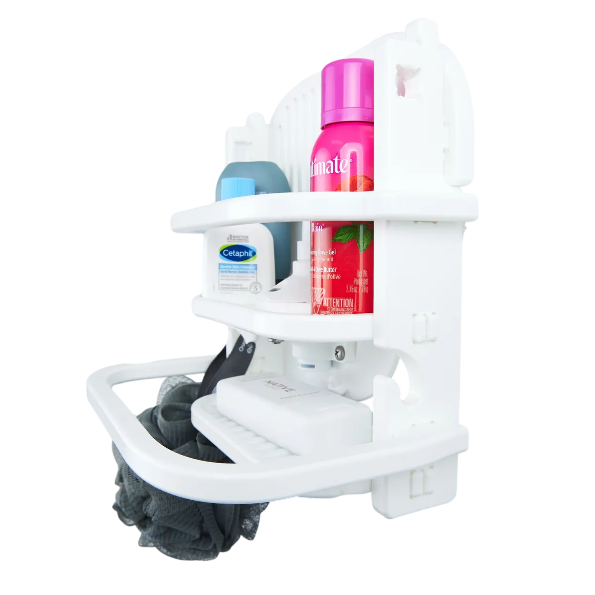 SeaSucker Shower Caddy - White