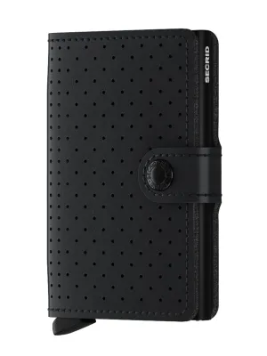 Secrid Miniwallet Perforated Black