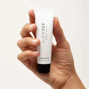 Slow Sex Anal Play Gel Lubricant 1 fl oz