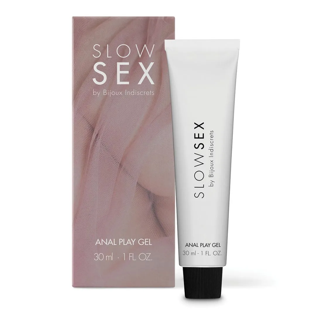 Slow Sex Anal Play Gel Lubricant 1 fl oz