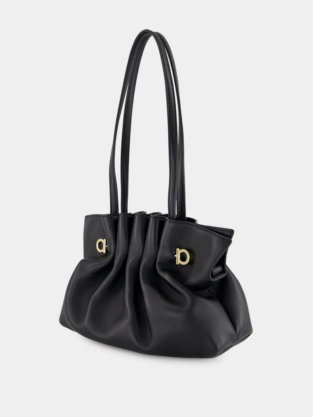 Small Black Soft Nappa Bag