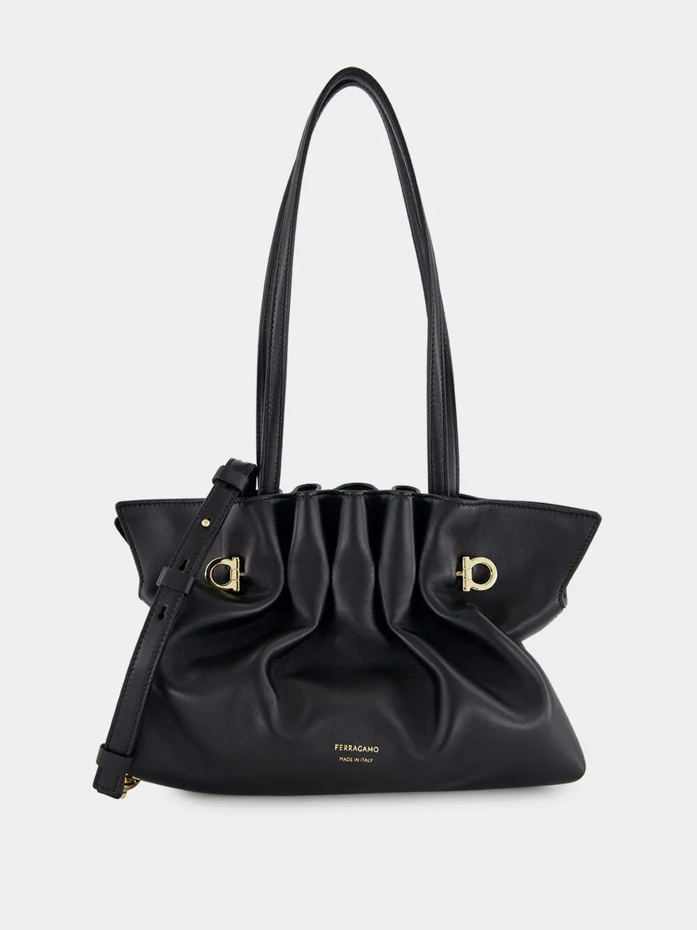 Small Black Soft Nappa Bag