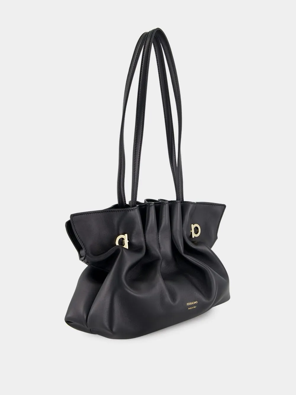 Small Black Soft Nappa Bag