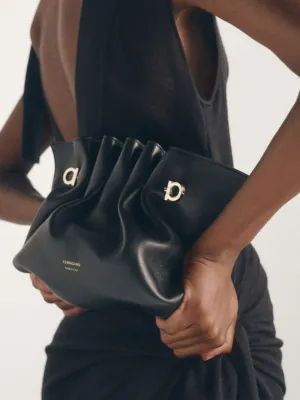 Small Black Soft Nappa Bag