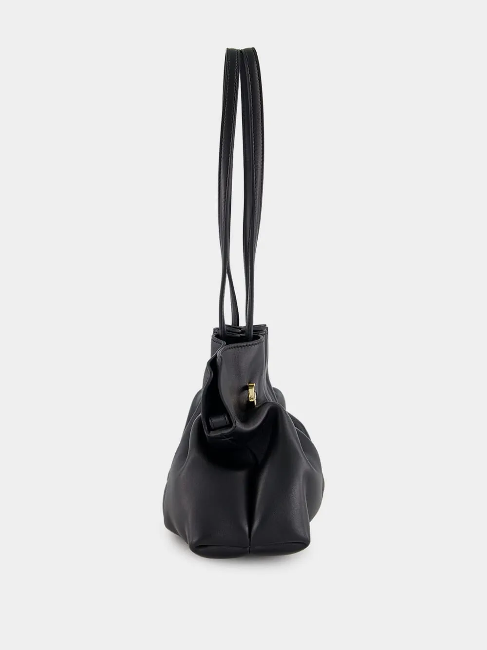 Small Black Soft Nappa Bag