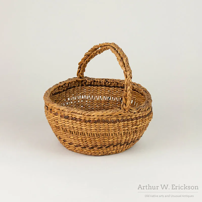 Small Grand Rhonde Basket with Double Handle