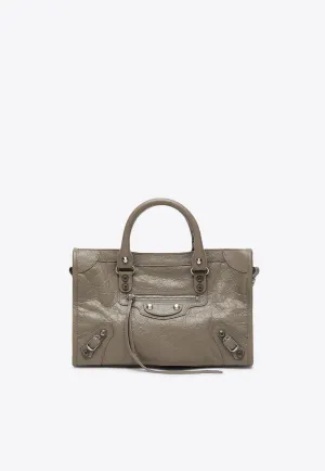 Small Le City Leather Tote Bag